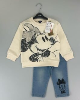 Home kiabi minnie mouse girls' denim set